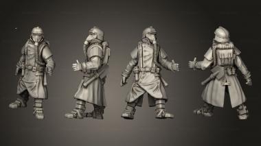 Military figurines Soldier 15 3d model