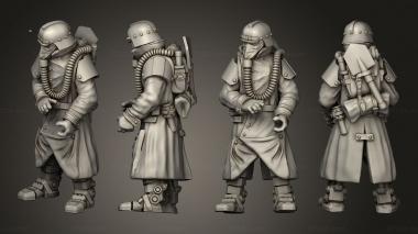 Military figurines Soldier 16 3d model