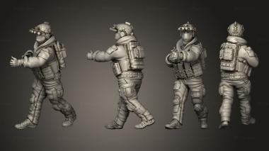Military figurines Soldier 20 3d model