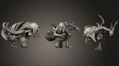 Military figurines Kenku Rogue 3d model