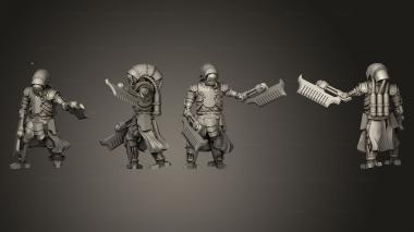 Military figurines Soldier 29 3d model