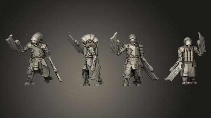 Military figurines (Soldier 30, STKW_12925) 3D models for cnc