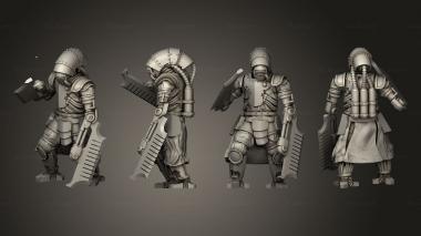 Military figurines Soldier 32 3d model