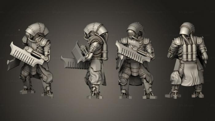 Military figurines (Soldier 36, STKW_12931) 3D models for cnc