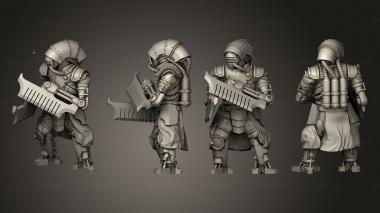 Military figurines Soldier 36 3d model