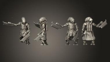Military figurines Soldier 37 3d model