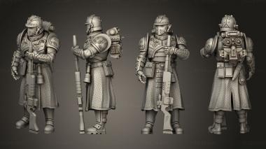 Military figurines Soldier 39 3d model
