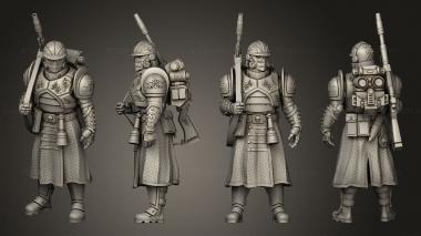 Military figurines Soldier 42 3d model
