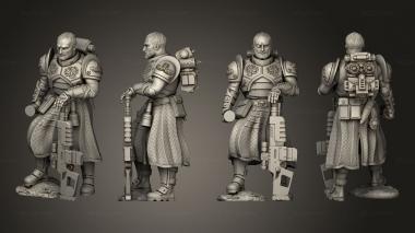 Military figurines Soldier 43 3d model