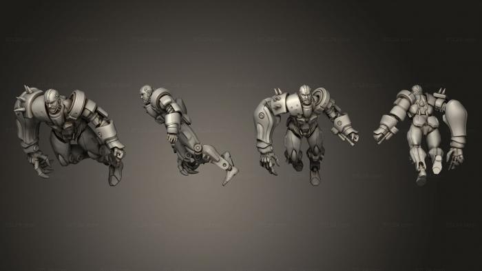 Military figurines (Solomon, STKW_12939) 3D models for cnc