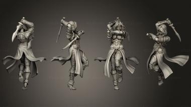 Military figurines Kensiee 2 3d model