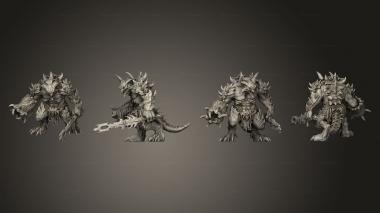 Military figurines Soul Daemon 1 Cannon Sword 3d model