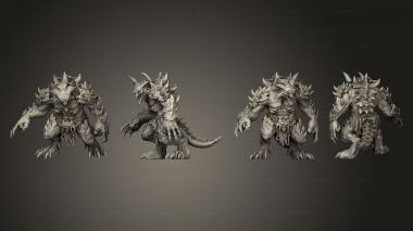 Military figurines Soul Daemon 1 Claws 3d model