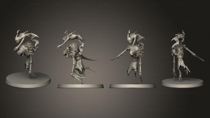 Military figurines (Soul Harvester 3 RAW, STKW_12964) 3D models for cnc