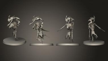 Military figurines Soul Harvester 3 RAW 3d model