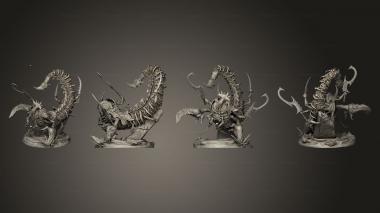 Military figurines Soul Harvesters Pose 03 3d model