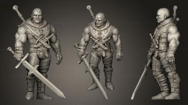 Military figurines Khramdor (fightermage) 3d model