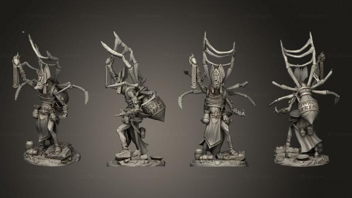 Military figurines (Soulmongers 02, STKW_12971) 3D models for cnc