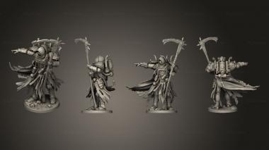 Military figurines Space Legats Deathbringer 3d model
