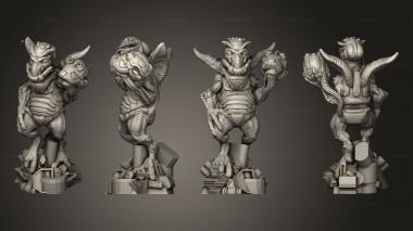 Military figurines Space Merchant Based 3d model