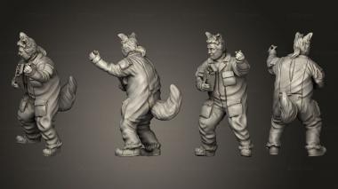Military figurines Spaceballs Barf 001 3d model