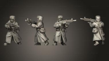 Military figurines Spacenaz 09 3d model