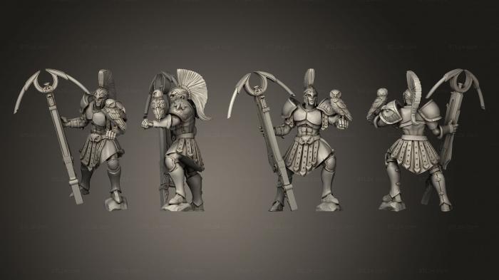 Military figurines (Spartancast heavy crossbow leader, STKW_13007) 3D models for cnc