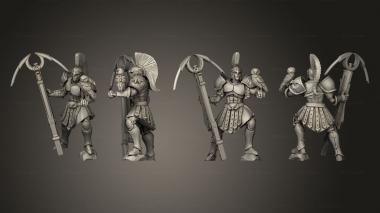 Military figurines Spartancast heavy crossbow leader 3d model