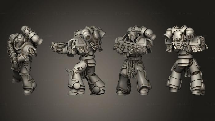 Military figurines (Spartanian 02, STKW_13015) 3D models for cnc