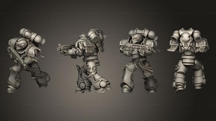 Military figurines (Spartanian 05, STKW_13018) 3D models for cnc