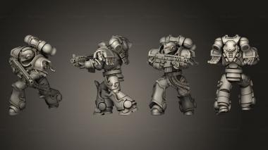Military figurines Spartanian 05 3d model