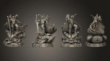Military figurines Spawn CFD Washed 3d model