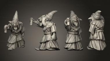 Military figurines Spear Chukka Goblin 01 3d model