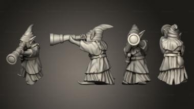 Military figurines Spear Chukka Goblin 02 3d model