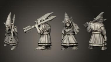 Military figurines Spear Chukka Goblin 04 3d model