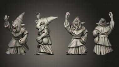 Military figurines Spear Chukka Goblin 07 3d model