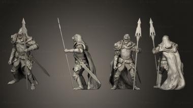 Military figurines Spear 3d model