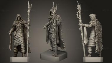 Military figurines King Khadrius Zhoth 3d model