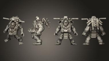 Military figurines Speed Broozer Odd A 3d model