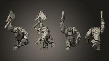 Military figurines Speed broozer Shock Troopas  05 3d model
