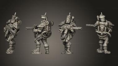Military figurines Spetsnaz 1 3d model