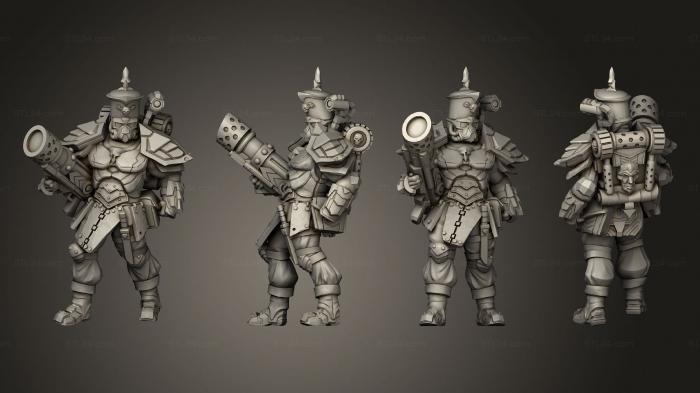 Military figurines (Spetsnaz 2, STKW_13081) 3D models for cnc