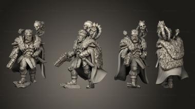 Military figurines Spetsnaz Command Leader 3d model