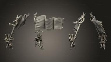 Military figurines Spetsnaz Standard 3d model