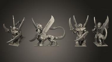 Military figurines Sphinx 01 3d model