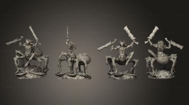 Military figurines Spider Armored Large 3d model
