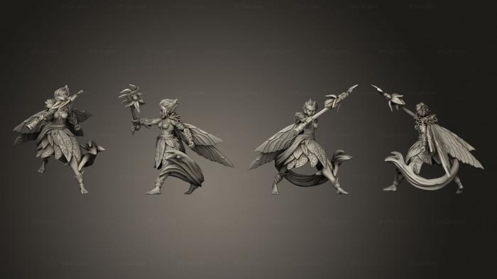 Military figurines (Sprite No Antennas B Axe, STKW_13110) 3D models for cnc