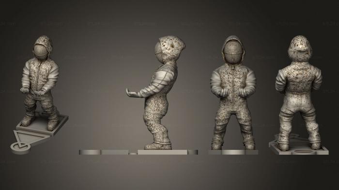 Military figurines (SQUID GAME, STKW_13113) 3D models for cnc