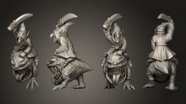 Military figurines Squig Hopper  01 3d model