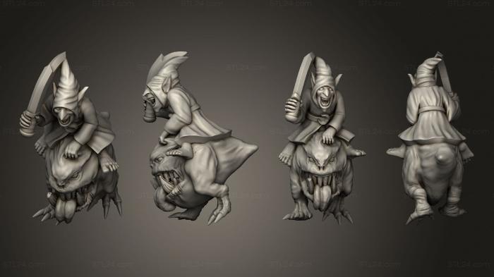 Military figurines (Squig Hopper  04, STKW_13117) 3D models for cnc